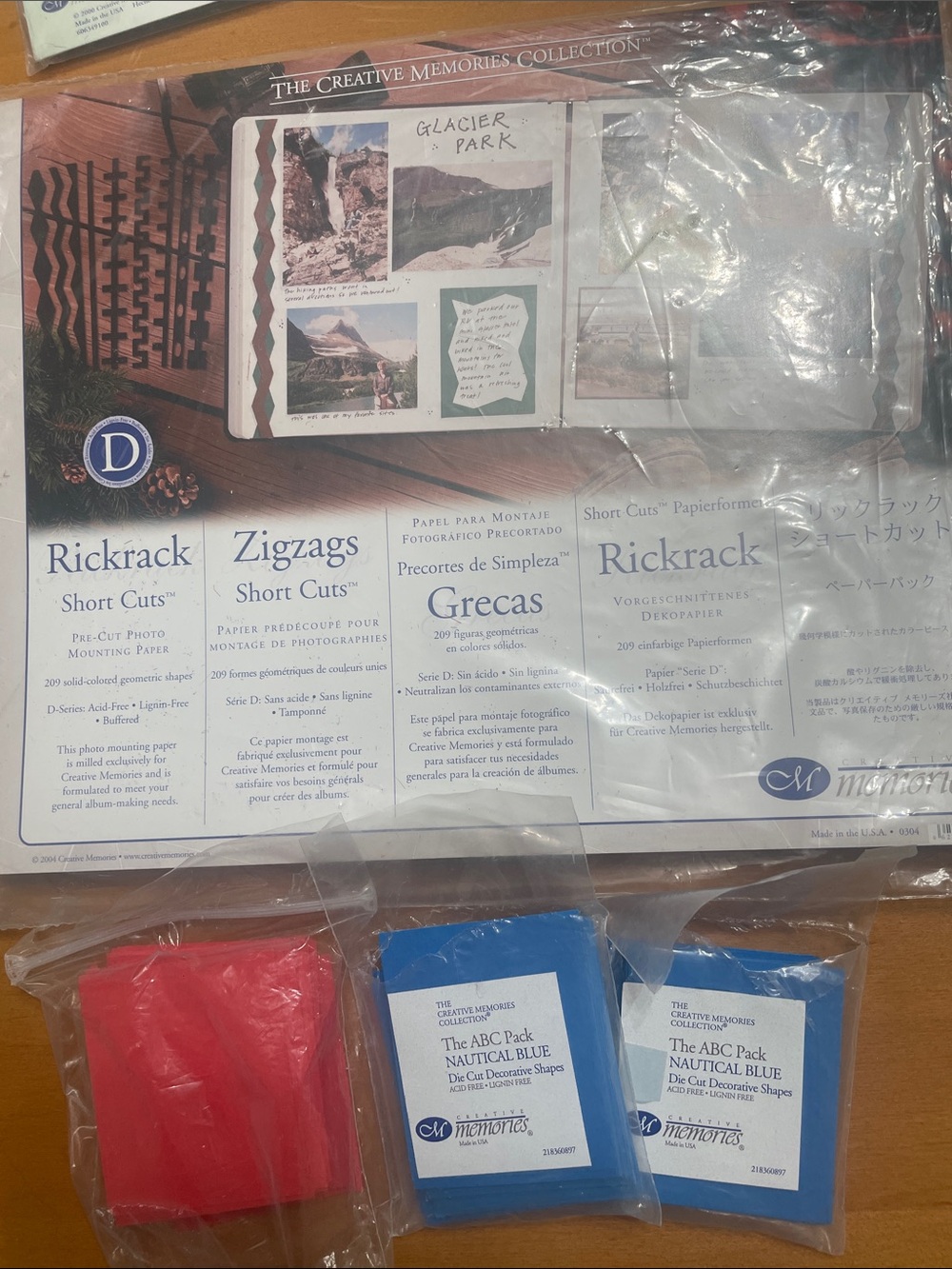 Scrapbooking supplies. Brand new. Large variety